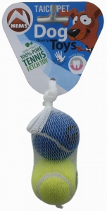 Набор теннисных мячей для собак (2шт)